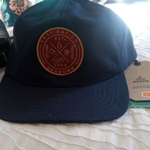 Prana Dark Blue Adventure Cap Collection Of Hats